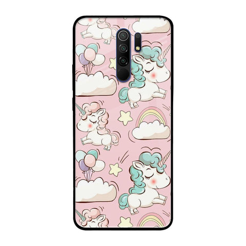 Balloon Unicorn Glossy case for Poco M2