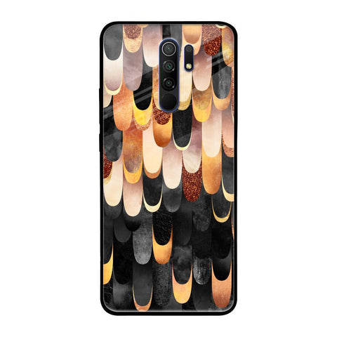 Bronze Abstract Glossy Case for Poco M2