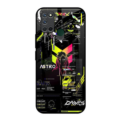 Astro Glitch Glossy Case for Realme 7i