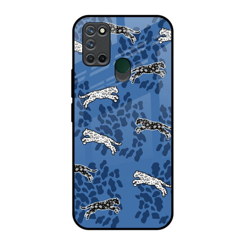Blue Cheetah Glossy Case for Realme 7i