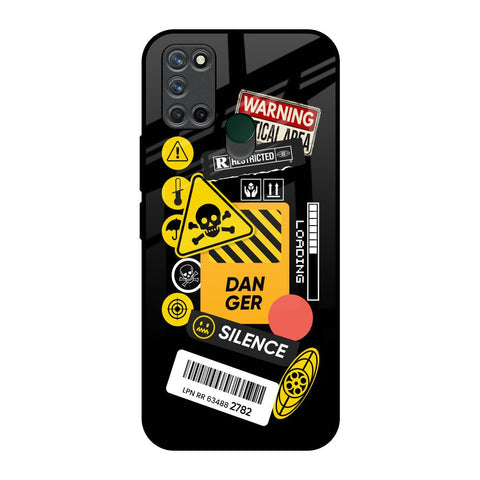 Danger Signs Glossy Case for Realme 7i