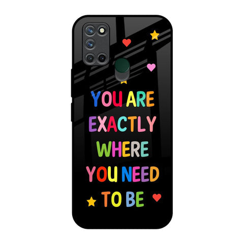Magical Words Glossy Case for Realme 7i