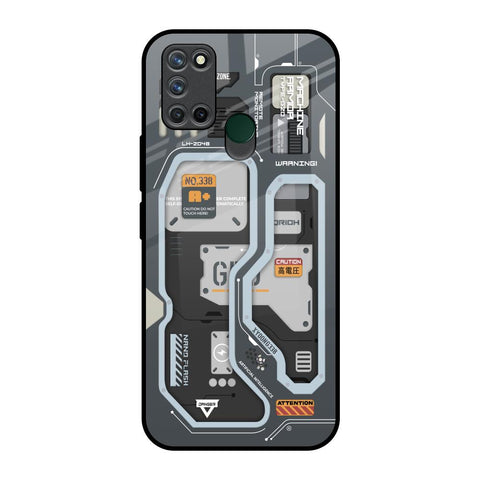 Retro Futuristic Glossy Case for Realme 7i