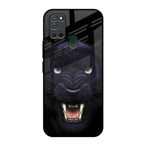 Angry Black Leopard Glossy Case for Realme 7i