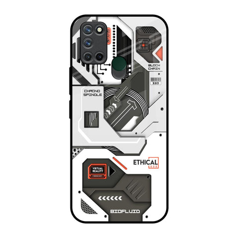 Explore Circuit Glossy Case for Realme 7i