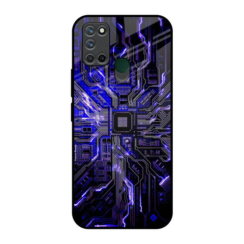 Techno Color Pattern Glossy Case For Realme 7i