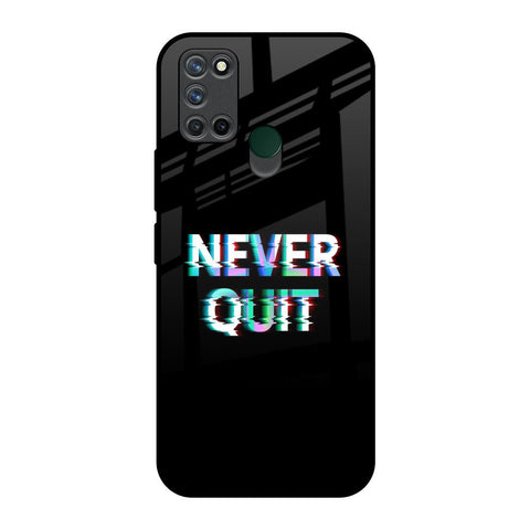 Never Quit Glossy Case For Realme 7i
