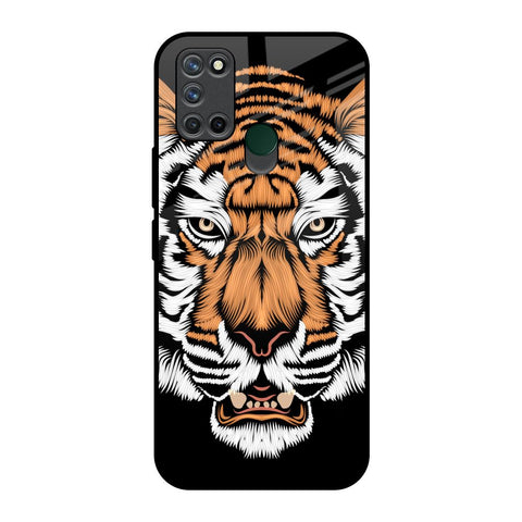 Angry Tiger Glossy Case For Realme 7i