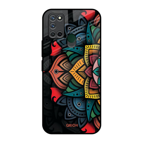 Retro Gorgeous Flower Glossy Case for Realme 7i