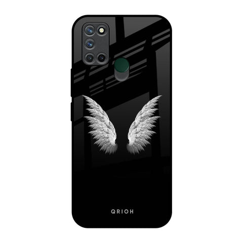White Angel Wings Glossy Case for Realme 7i