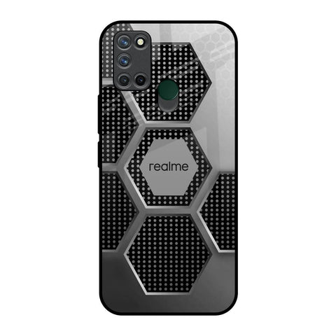 Hexagon Style Glossy Case For Realme 7i