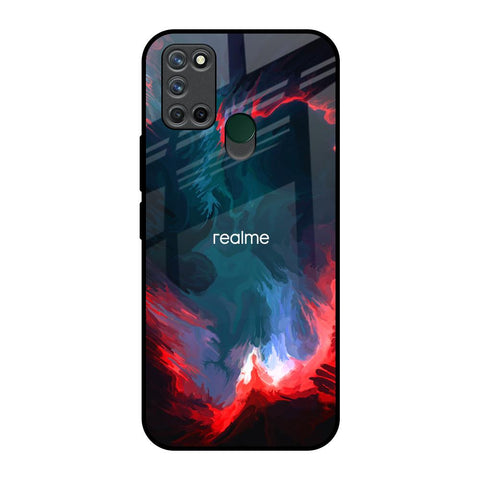 Brush Art Glossy Case For Realme 7i