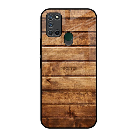 Wooden Planks Glossy Case for Realme 7i