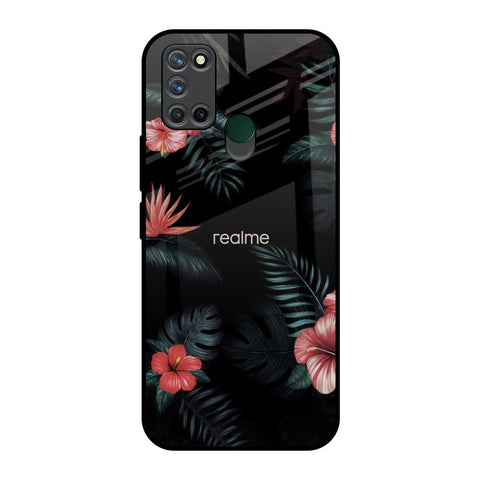 Tropical Art Flower Glossy Case for Realme 7i
