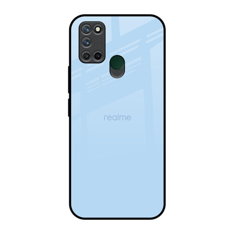 Pastel Sky Blue Glossy Case for Realme 7i