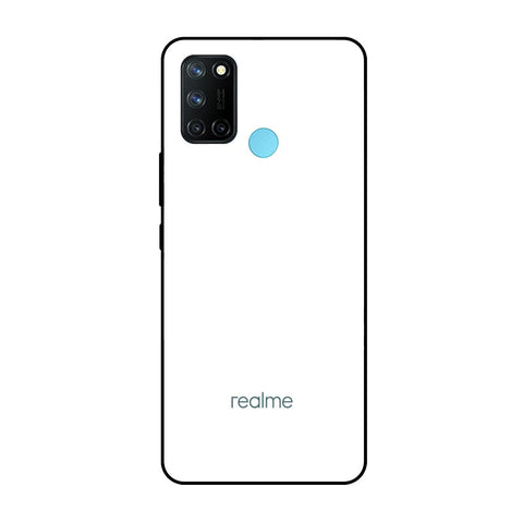 Arctic White Glossy Case for Realme 7i