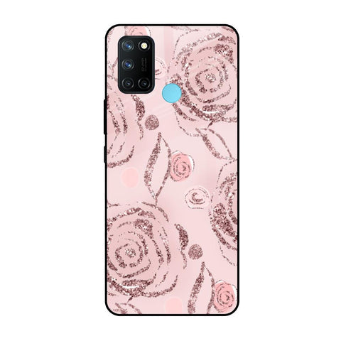 Shimmer Roses Glossy case for Realme 7i