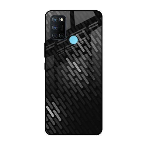 Dark Abstract Pattern Glossy Case For Realme 7i