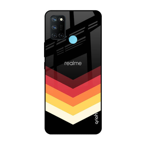 Abstract Arrow Pattern Glossy Case For Realme 7i