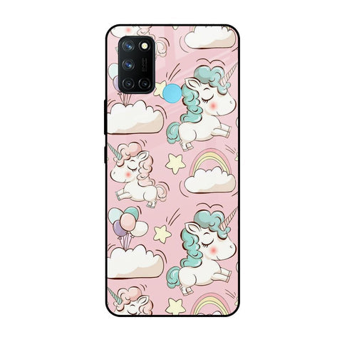Balloon Unicorn Glossy case for Realme 7i
