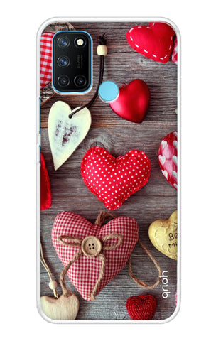 Valentine Hearts Soft Cover for Realme 7i