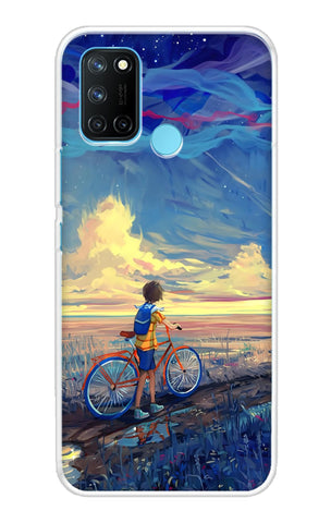 Riding Bicycle to Dreamland Soft Cover for Realme 7i