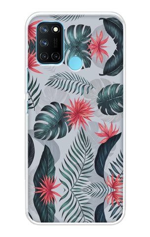 Retro Floral Leaf Soft Cover for Realme 7i