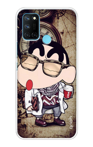 Nerdy Shinchan Soft Cover for Realme 7i