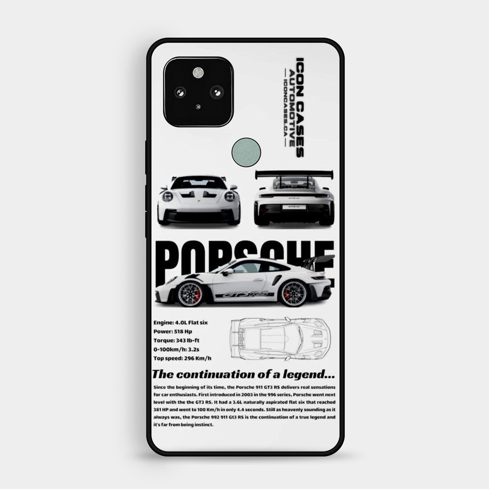 Google Pixel 4 - Wallpaper 100 - Premium Printed Glossy Phone Case