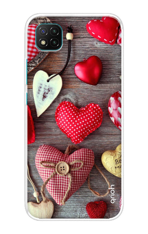Valentine Hearts Soft Cover for Poco C3