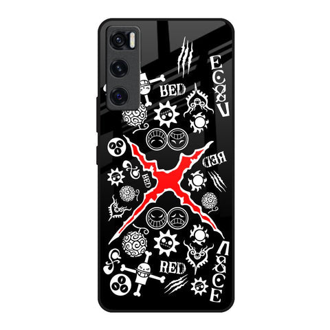 Red Zone Glossy Case for Vivo V20 SE
