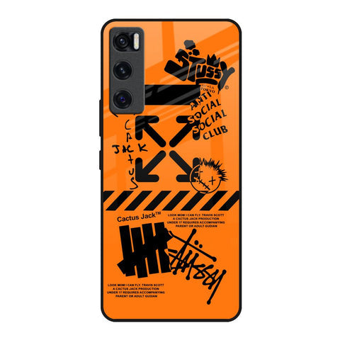 Anti Social Club Glossy Case for Vivo V20 SE