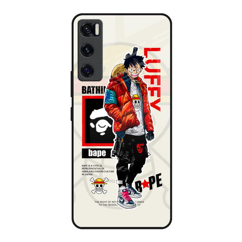 Bape Luffy Glossy Case for Vivo V20 SE