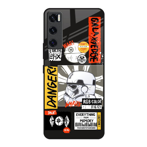 Galaxy Edge Glossy Case for Vivo V20 SE