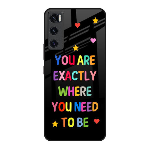 Magical Words Glossy Case for Vivo V20 SE