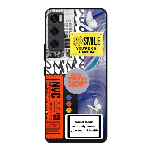 Smile for Camera Glossy Case for Vivo V20 SE