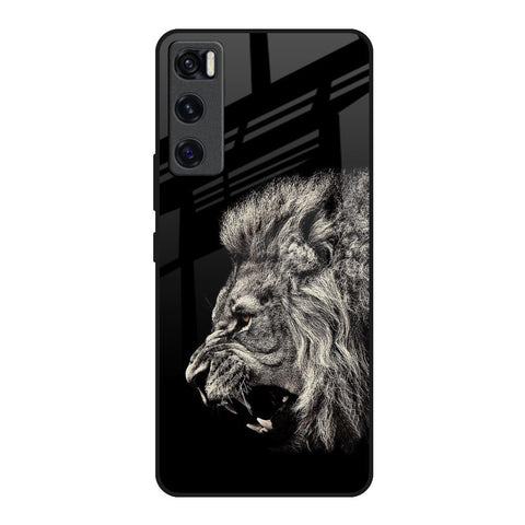 Brave Lion Glossy Case for Vivo V20 SE