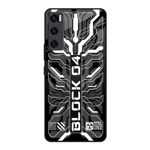 Monochrome Magic Glossy Case for Vivo V20 SE