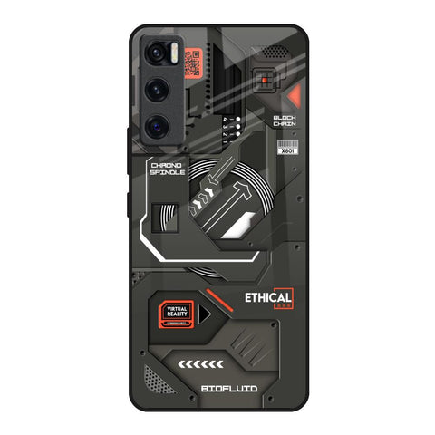 Tech Aesthetics Glossy Case for Vivo V20 SE