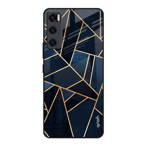 Abstract Tiles Glossy Case for Vivo V20 SE