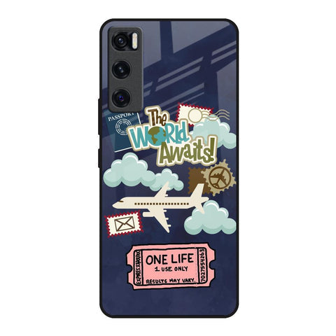 Tour The World Glossy Case For Vivo V20 SE