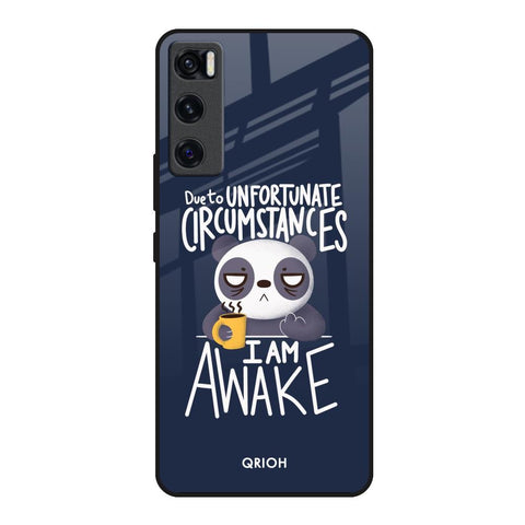 Struggling Panda Glossy Case for Vivo V20 SE