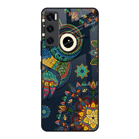 Owl Art Glossy Case for Vivo V20 SE