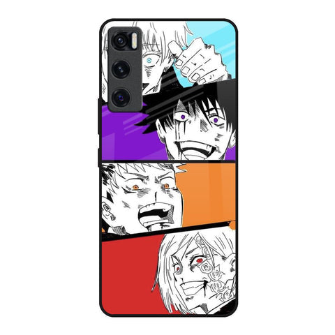 Anime Sketch Glossy Case for Vivo V20 SE