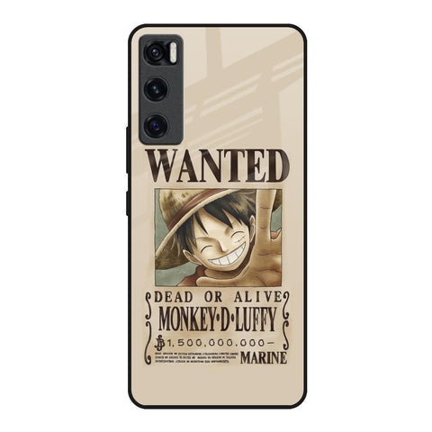 Luffy Wanted Glossy Case for Vivo V20 SE