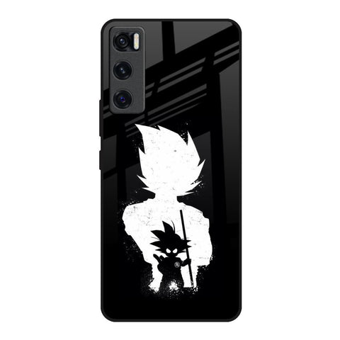 Monochrome Goku Glossy Case for Vivo V20 SE