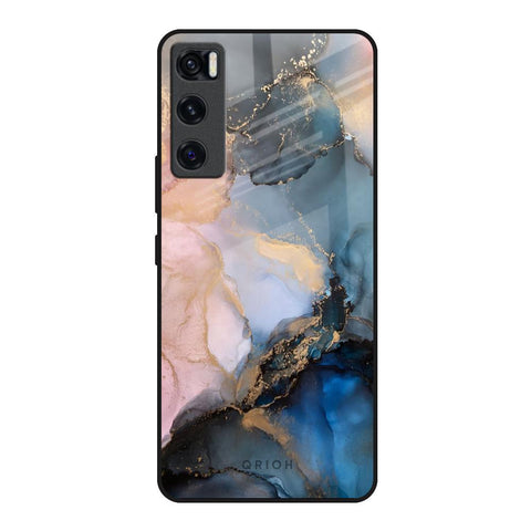 Marble Ink Abstract Glossy Case for Vivo V20 SE