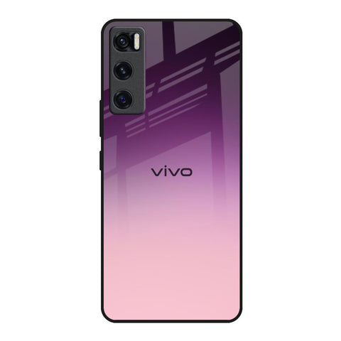 Purple Gradient Glossy case for Vivo V20 SE
