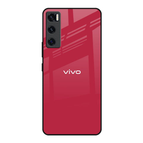 Solo Maroon Glossy case for Vivo V20 SE