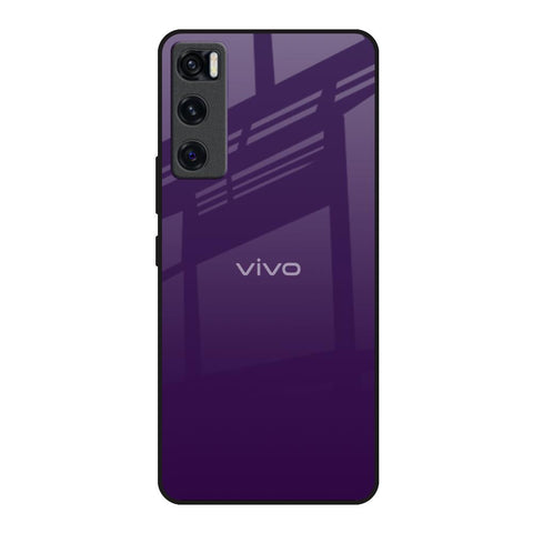 Dark Purple Glossy Case for Vivo V20 SE